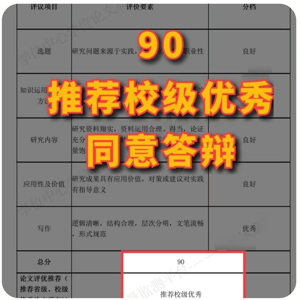 推荐校级优秀
